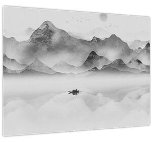 Slika - Japansko jezero (70x50 cm)