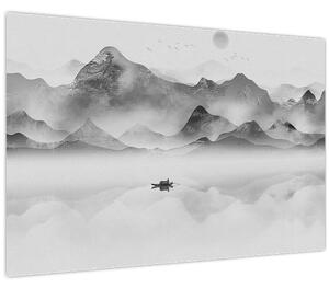 Slika - Japansko jezero (90x60 cm)