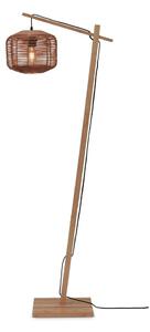 Stojeća svjetiljka u prirodnoj boji sa sjenilom od ratana (visina 150 cm) Tanami – Good&Mojo