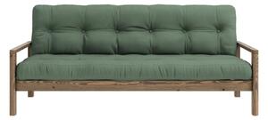 Zelena sklopiva sofa 205 cm Knob – Karup Design
