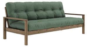 Zelena sklopiva sofa 205 cm Knob – Karup Design