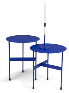 Metalni okrugao pomoćni stol 45x45 cm Mira – Spinder Design