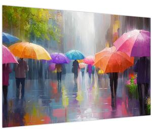Slika - Kišni dan (90x60 cm)