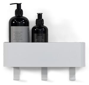 Bijela željezna zidna kupaonska polica Multi – Spinder Design