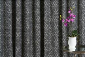 Siva zavjesa 135x260 cm Sesimbra – Mendola Fabrics