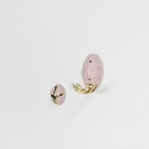 Svijetlo ružičasta zidna kuka Bug – Spinder Design