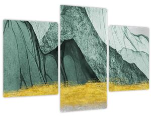 Slika - Smaragdne planine N⁰2 (90x60 cm)