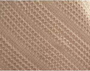 Smeđi pamučni prekrivač za bračni krevet 220x240 cm Lotus – Mijolnir