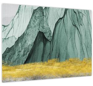 Slika - Smaragdne planine N⁰3 (70x50 cm)