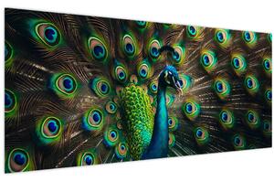 Slika – Paun (120x50 cm)