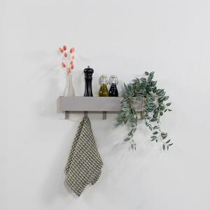 Svijetlo siva željezna zidna kupaonska polica Multi – Spinder Design