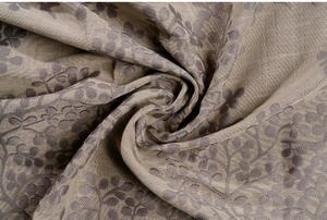 Siva/smeđa zavjesa 140x245 cm Kansai – Mendola Fabrics