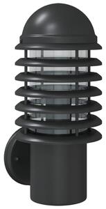 VidaXL Vanjska zidna svjetiljka crna od nehrđajućeg čelika