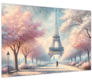 Slika – Proljeće u Parizu (90x60 cm)