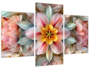 Slika - Kaleidoskopski cvijet (90x60 cm)