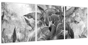 Slika - grafit flamingo (sa satom) (90x30 cm)
