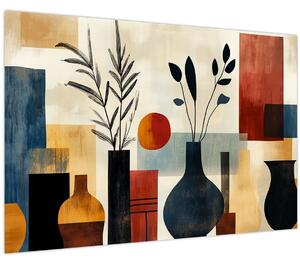 Slika - Kubističke vaze (90x60 cm)