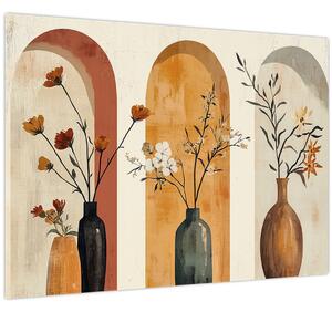 Slika - Vaze u lukovima (70x50 cm)