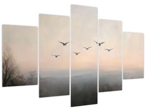 Slika - Jato ptica (150x105 cm)