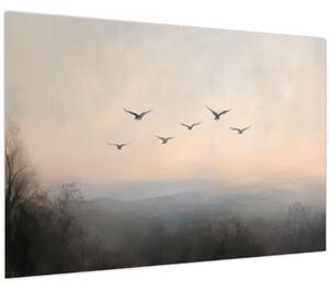 Slika - Jato ptica (90x60 cm)