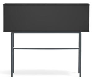 Crni/antracitno sivi pomoćni stol 35x110 cm Nube – Teulat