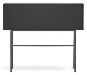 Crni/antracitno sivi pomoćni stol 35x110 cm Nube – Teulat