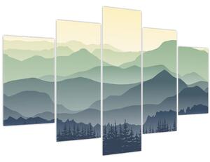 Slika - Šumska planina (150x105 cm)