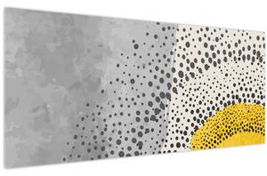 Slika - Apstraktna slika plaže N⁰3 (120x50 cm)