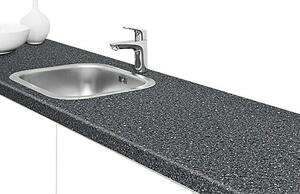 Resopal Basic Kuhinjska radna ploča po mjeri (Black Granite, Maksimalna dimenzije rezanja: 365 cm, Debljina: 3,8 cm, Širina: 60 cm)