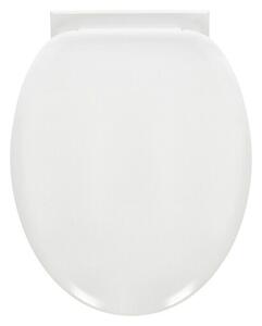 WC daska Miami (Samospuštajuća, Plastika, Bijele boje, Š x V: 37,7 x 48 cm)