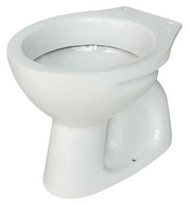 Stajaća WC školjka Delta S (Bijele boje, Keramika)