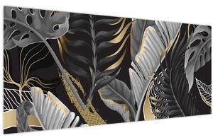 Slika - Zlatna džungla (120x50 cm)