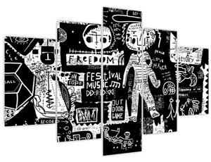 Slika - Grafiti (150x105 cm)