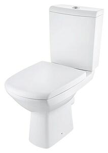 Stajaća WC školjka - kombinacija Carina (Bez ruba, Bez posebne glazure, Oblik ispiranja: Duboko, WC odvod: Vodoravno, Bijele boje)