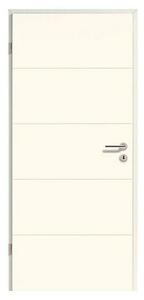 Sobna vrata GetaDoor Aperto Straight Line GA24 (850 x 2.000 mm, Bijele boje, Središnji položaj: Saće, DIN lijevo)