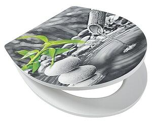 Poseidon WC daska Zen Garden Magic Motion (Samospuštajuća, Duroplast, Može se skinuti, Raznobojno)