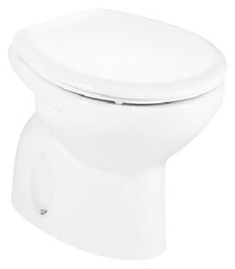 Roca Stajaća WC školjka Victoria (S rubom za pranje, WC odvod: Okomito, Bijele boje)