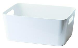 Venus Košara za kupaonicu Colorado (24 x 17 x 10 cm, Plastika, Bijele boje)