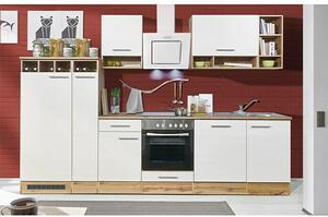 Respekta Kuhinjski komplet (Širina: 310 cm, Bijele boje, S električnim uređajima)