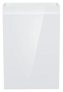 Camargue Espacio Kupaonski ormarić za ugradbeni umivaonik (40 x 22 x 60 cm, 1 vrata, Gama bijela sjaj)