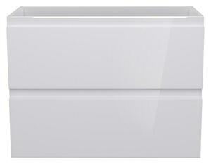 Camargue Espacio Kupaonski ormarić za ugradbeni umivaonik (80 x 40 x 60 cm, 2 ladice, Gama bijela sjaj)