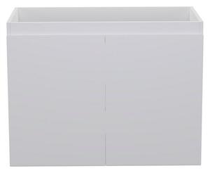 Camargue Espacio Kupaonski ormarić za ugradbeni umivaonik (60 x 46 x 60 cm, 2 vrata, Gama bijela mat)