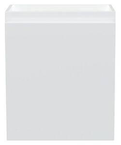 Camargue Espacio Kupaonski ormarić za ugradbeni umivaonik (50 x 33 x 60 cm, 1 vrata, Gama bijela mat)