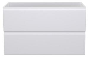 Camargue Espacio Kupaonski ormarić za ugradbeni umivaonik (100 x 46 x 60 cm, 2 ladice, Gama bijela mat)