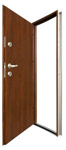 Metalna ulazna vrata Tango (8,5 x 207 cm, Smeđe boje)
