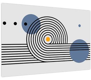 Slika - Minimalistička apstrakcija N⁰1 (90x60 cm)