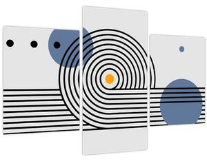 Slika - Minimalistička apstrakcija N⁰1 (90x60 cm)