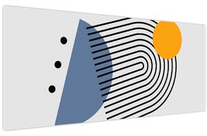 Slika - Minimalistička apstrakcija N⁰2 (120x50 cm)