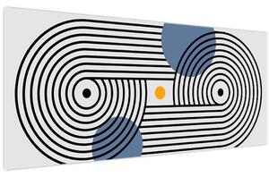 Slika - Minimalistička apstrakcija N⁰3 (120x50 cm)