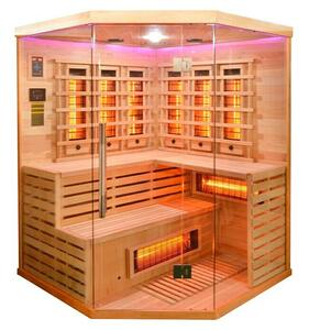 Sanotechnik Infracrvena sauna Deluxe (D x Š x V: 150 x 150 x 200 cm, 8 infracrvenih grijača)